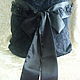 Black Silk Belt with lace and beads - Night Flower. Belt. Diamant of Happiness. My Livemaster. Фото №4