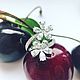 Кольцо Pear Flowers. Кольца. PURE DIAMONDS Jewelry. Интернет-магазин Ярмарка Мастеров.  Фото №2