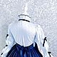 Платье " Benedetta" в сочетании голубого с тёмно - синим. Школьная форма. Little___dress. Ярмарка Мастеров.  Фото №7