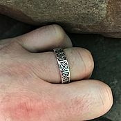 Русский стиль handmade. Livemaster - original item Oberezhnoe Ring (Alatyr, Valkyrie, star of Perun, star of Russia). Handmade.