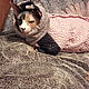 Ropa para gatos ' Mono cálido invierno-Glamour'. Pet clothes. Happy-sphynx. Интернет-магазин Ярмарка Мастеров.  Фото №2