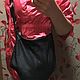 Брунгильда. Сумка-мешок. Leather. Ярмарка Мастеров.  Фото №4