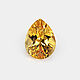 Цитрин природный медовый "Груша", 19.93 ct. Кольца. Сергей DivoS (divos-stones). Интернет-магазин Ярмарка Мастеров.  Фото №2