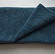 Order Blue knitted scarf for men/women 'Aqua''. SolarisArtis. Livemaster. . Wraps Фото №3