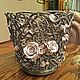 Pots Provence Grey (large). Pots1. Elena Zaychenko - Lenzay Ceramics. Online shopping on My Livemaster.  Фото №2
