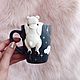 Copy of Ceramic mug with polymer clay decor, Mugs and cups, Volzhsky,  Фото №1