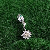 Украшения handmade. Livemaster - original item Copy of Edelweiss pendant. Handmade.
