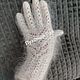 Openwork Down Knitted Gloves Style. Gloves. Downy Paradise. Online shopping on My Livemaster.  Фото №2