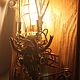Steampunk lamp, Sconce, Moscow,  Фото №1