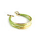 Leather bracelet 'Summer herbs' green leather bracelet. Cuff bracelet. Irina Moro. My Livemaster. Фото №5