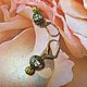 Винтаж: Серьги. Серьги винтажные. Vintage&Shine. Ярмарка Мастеров.  Фото №6