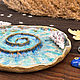 Тарелка «Морская раковина», керамика. Тарелки. Shambhala-ceramics. Интернет-магазин Ярмарка Мастеров.  Фото №2