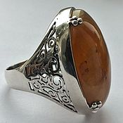 Украшения handmade. Livemaster - original item Ring with carnelian 