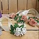 Заказать Браслет "чайная роза". Flowersandlove.wedding. Ярмарка Мастеров. . Браслеты Фото №3