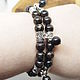 A bracelet made of nuummite Locke. Bead bracelet. Selberiya shop. Online shopping on My Livemaster.  Фото №2
