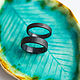 Flat black rings. Engagement ring. Engagement rings. Love And Wood|TiTrend. Online shopping on My Livemaster.  Фото №2