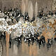 Order Interior abstract painting with silver. Annet Loginova. Livemaster. . Pictures Фото №3