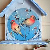 Для дома и интерьера handmade. Livemaster - original item Housekeeper bullfinches and Patio. Handmade.