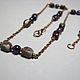 Order Necklace with agate and amethyst 'Your blessing'. Beautiful gifts for the good people (Alura-lights). Livemaster. . Necklace Фото №3