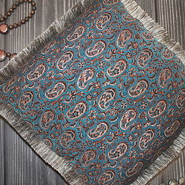 Подушка декоративная Восточный стиль, 40х40см, габардин, синтетич. волокно, 160 гр/м