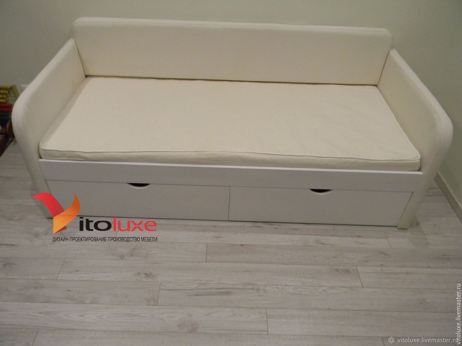 детская кровать раскладная с ящиками