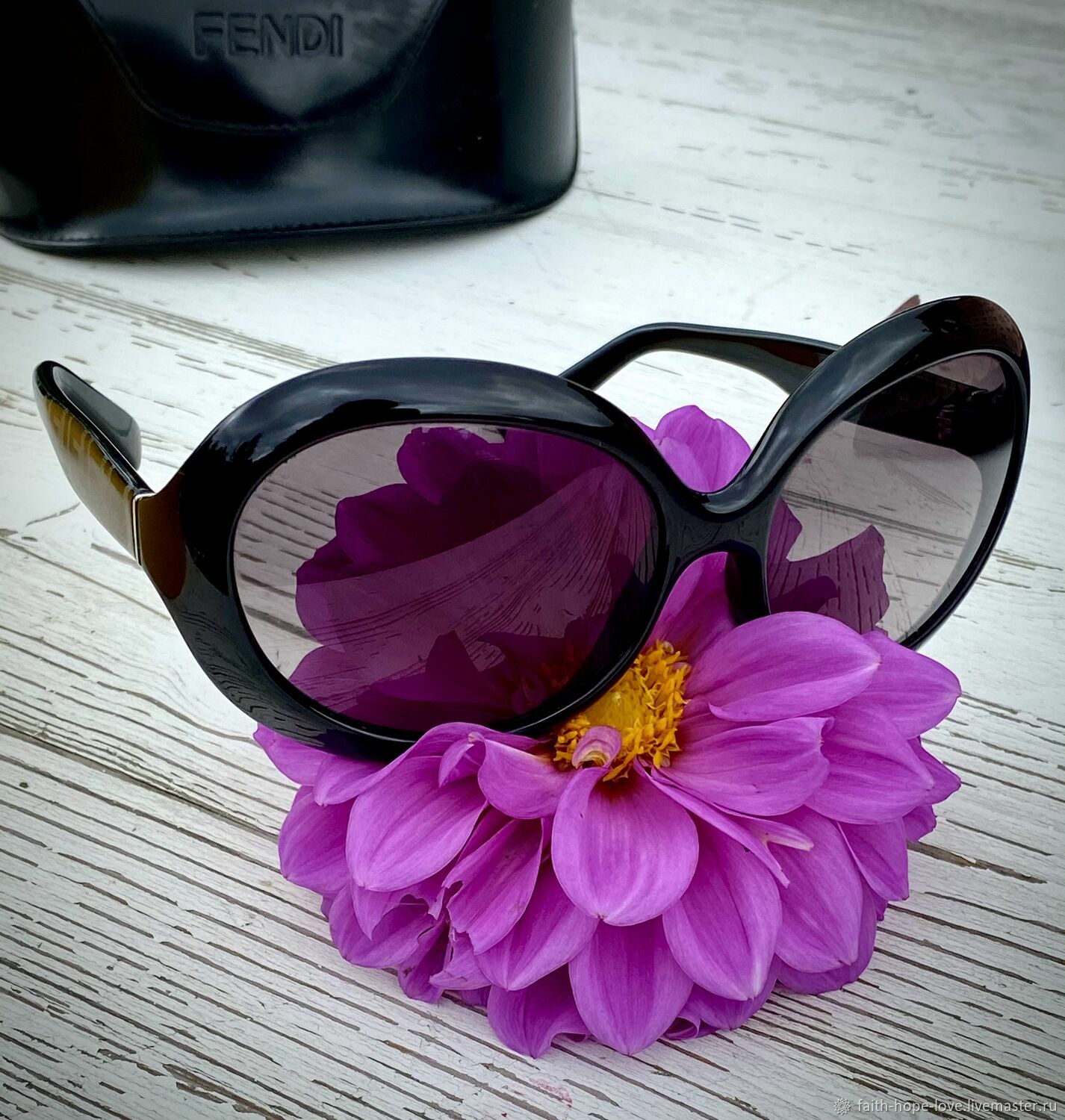 Винтаж: Fendi. Солнцезащитные очки. Оригинал, Очки винтажные, Горные Ключи,  Фото №1