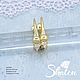 Заказать Шаз266 Швензы с фианитами, английский замок "Изящные". Shatonshop. Ярмарка Мастеров. . Швензы Фото №3
