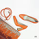 Комплект "Orange". Туфли. MIKYAMO *обувь ручной работы*. Ярмарка Мастеров.  Фото №4