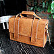 Handbag leather handmade, Classic Bag, St. Petersburg,  Фото №1