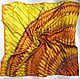 Batik shawl 'Golden bird'. Shawls1. OlgaPastukhovaArt. Online shopping on My Livemaster.  Фото №2