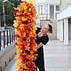 Заказать Осенняя Гирлянда из искусственных цветов. El flor : флористика и декор (Svetok26). Ярмарка Мастеров. . Композиции Фото №3