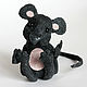 Soft toy, mouse spark, felt toy, small toy. Christmas gifts. izergil. My Livemaster. Фото №5