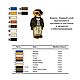 Дизайн машинной вышивки 5 РАЗМЕРОВ, МИШКА-5. Схемы машинной вышивки. ZillaStreetStudio. Ярмарка Мастеров.  Фото №4