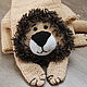 Scarf 'lion' men's women's children's animal scarf, Scarves, Cherepovets,  Фото №1