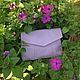 Bag 'Geometry' small 'Purple'. Classic Bag. alekseevaksenia. Online shopping on My Livemaster.  Фото №2