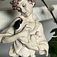 Capodimonte figurine 'Boy with a puppy', D. Armani, Italy. Vintage statuettes. Dutch West - Indian Company. My Livemaster. Фото №4