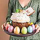 Easter egg and cake stand made of dark oak. Dish. Foxwoodrus. Online shopping on My Livemaster.  Фото №2