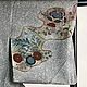 Винтаж: Женское шелковое кимоно "Путь цветка ". Плащи винтажные. Kimono-moe-kimono-. Ярмарка Мастеров.  Фото №5