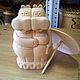 Wooden figurine of Hippos. Anniversary gift wedding. Figurine. SiberianBirchBark (lukoshko70). My Livemaster. Фото №5