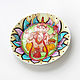 'Ganesha ' Decorative plate talisman. Plates. Art by Tanya Shest. Online shopping on My Livemaster.  Фото №2