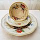 Винтаж: Hutschenreuther чайное трио  винтаж, Германия. Кружки винтажные. Vintage Boutique. Интернет-магазин Ярмарка Мастеров.  Фото №2