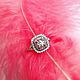 Кольцо с бриллиантами и розовыми сапфирами. Кольца. PURE DIAMONDS Jewelry. Ярмарка Мастеров.  Фото №5