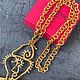 Винтаж: Колье Elsa Schiaparelli Mystic Lock в золотом тоне. Колье винтажные. Виктория (aifebelle). Интернет-магазин Ярмарка Мастеров.  Фото №2