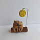  Cheese moon. Ceramics. Mouse. rat. symbol of the year. Figurine. smile in clay. Online shopping on My Livemaster.  Фото №2
