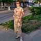 Комплект сарафан и блуза из льна, Сарафаны, Раменское,  Фото №1