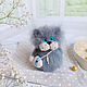 Cat Busik. interior toy. Gift. Stuffed Toys. fairy Polina. Online shopping on My Livemaster.  Фото №2