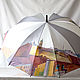 Paraguas pintados a mano del 'Techo de san petersburgo'. Umbrellas. UmbrellaFineArt. Ярмарка Мастеров.  Фото №5