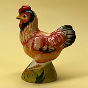 Для дома и интерьера handmade. Livemaster - original item Porcelain figurine chicken. Handmade.