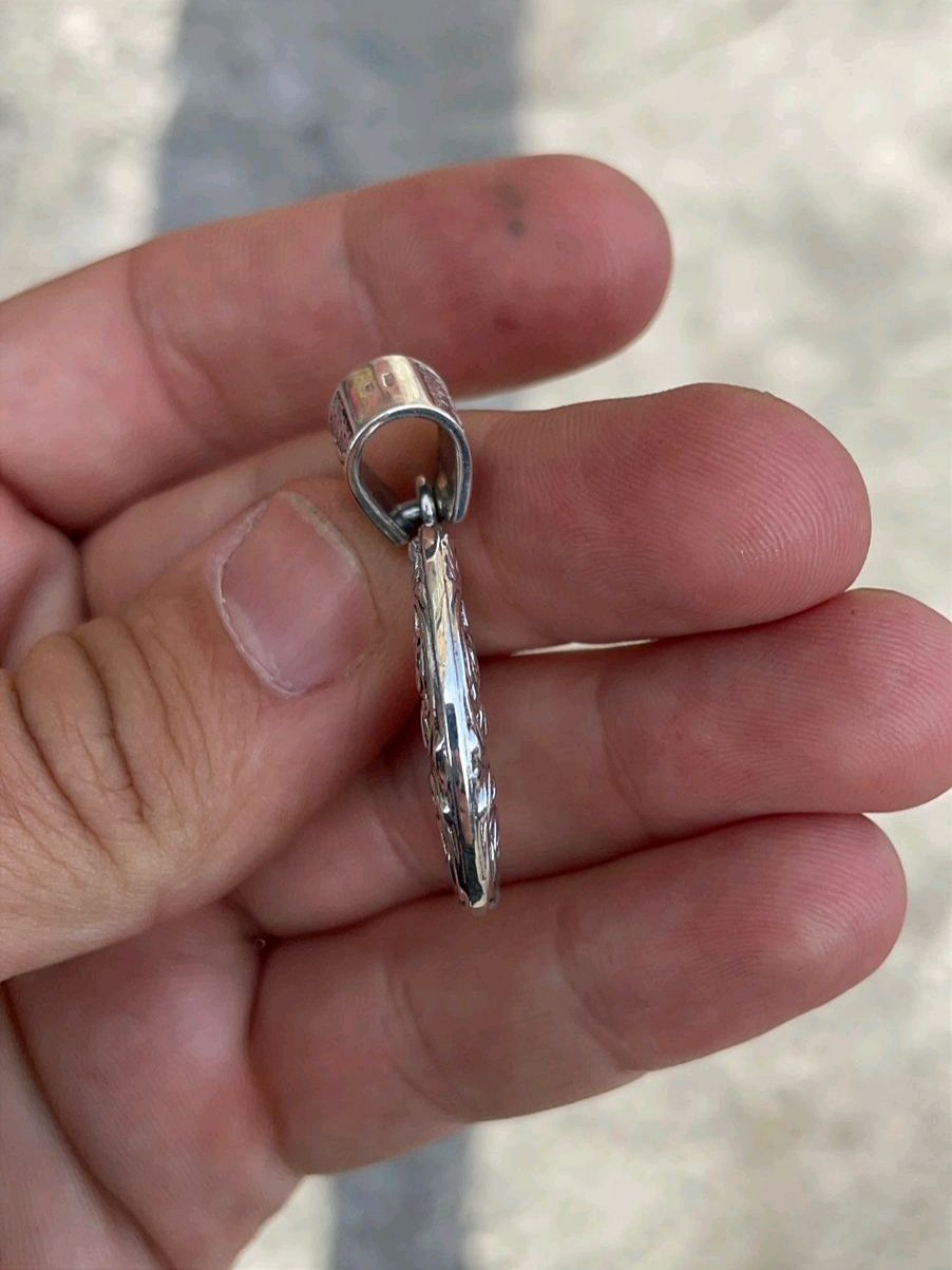 Кулон полумесяц без камней, 15 гр, серебро 925 пробы в интернет ...