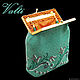 Order Handbag green with ornament. Valti. Livemaster. . Classic Bag Фото №3